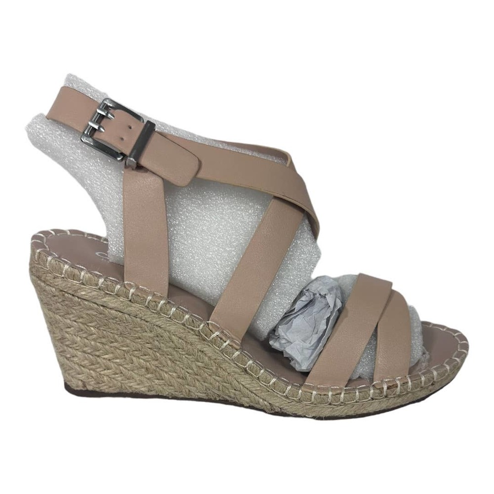 Charles by Charles David, Nude Norway Wedges, Woman's Size 8 1/2 - Picture 3 of 7